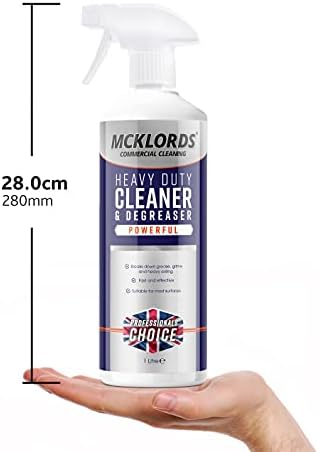 McKLords Heavy Duty Cleaner and Degreaser, 1 Litre, Clear - Image 3