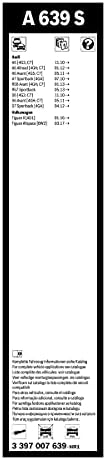 Bosch Wiper Blade Aerotwin A639S, Length: 650mm/530mm − Set of Front Wiper - Image 4