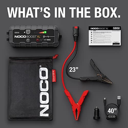 NOCO Boost XL GB50 1500A 12V UltraSafe Portable Lithium Car Jump Starter - Image 6