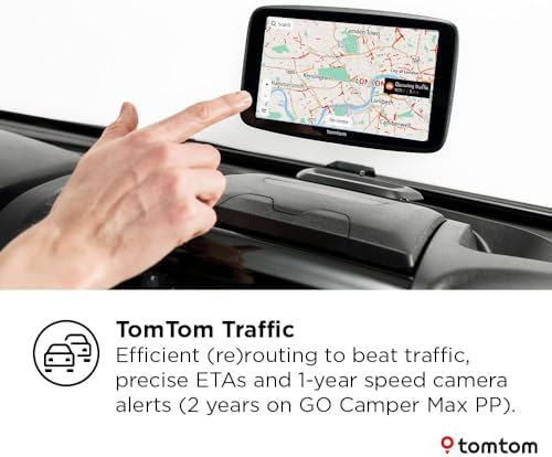 TomTom Campervan and Caravan Sat Nav GO Camper Max 2nd gen - Image 5