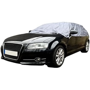 Sakura SS5383 Medium Grey Car Top Cover - Frost Protection Water Resistant