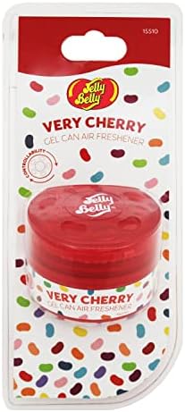 Jelly Belly Car Air Freshener - Very Cherry Gel Can Car Freshener