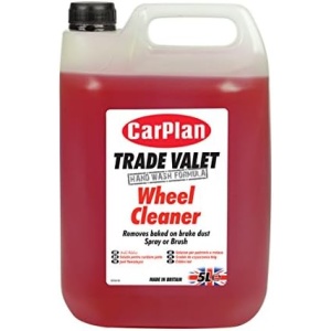 CarPlan Trade Valet Wheel Cleaner - Removes Baked on Break Dust, 5 L