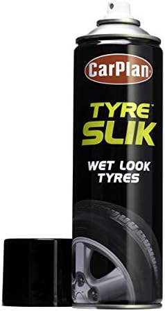 CarPlan Tyre Slik Wet Look Tyres - Combats Tyre Wall Crazing, 500 ml - Image 3