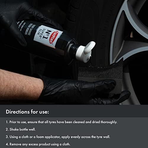 CarPlan No.1 Super Slik Wet Look Car Tyre Shine, 600 ml - Image 5