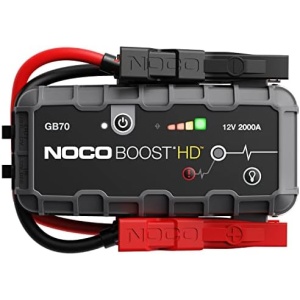NOCO Boost HD GB70 2000A UltraSafe Car Jump Starter, Jump Starter Power Pack