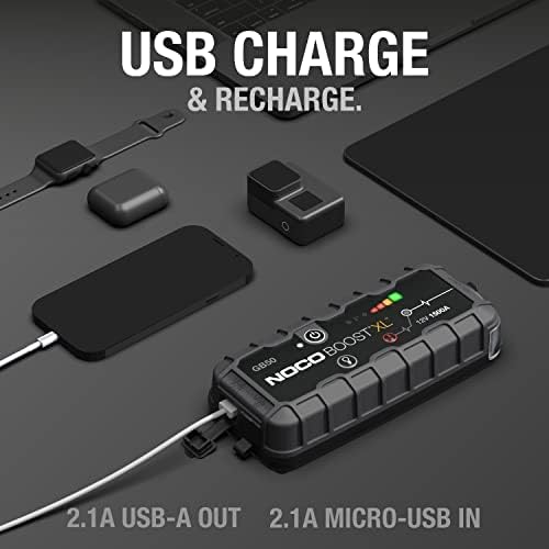 NOCO Boost XL GB50 1500A 12V UltraSafe Portable Lithium Car Jump Starter - Image 4
