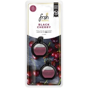 FRSH Scents FR9170 Black Cherry x2 Mini Vent Clip Deluxe Diffuser Air Freshener