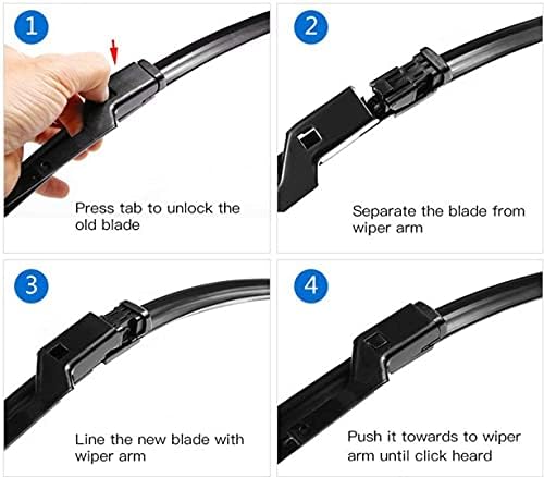 Bosch Wiper Blade Aerotwin A310S, Length: 650mm/475mm − Set of Front Wiper - Image 7
