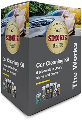 Simoniz The Works Car Valeting Kit, Ultimate Car Cleaning Kit, Essential - Image 3