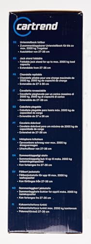 cartrend Stand, 2-ton load capacity, height-adjustable from 278 mm to 366 mm - Image 10