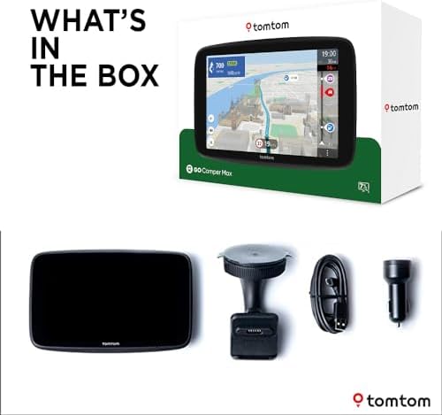 TomTom Campervan and Caravan Sat Nav GO Camper Max 2nd gen - Image 11
