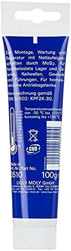 LIQUI MOLY LM 47 Long-Life Grease + MoS2 | 100 g | Lithium fat | SKU: 3510 - Image 2