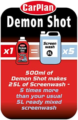 CarPlan Demon Shot Screenwash Booster, 500ml (Pack of 1) - Image 5