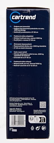 cartrend Stand, 2-ton load capacity, height-adjustable from 278 mm to 366 mm - Image 8