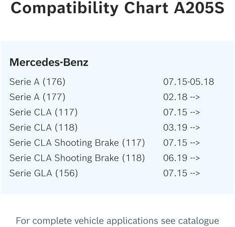 Bosch Wiper Blade Aerotwin A205S, Length: 600mm/475mm − Set of Front Wiper - Image 7