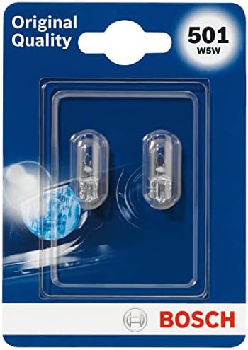 Bosch 501 (W5W) Original equipment Car Light Bulbs - 12 V 5 W W2,1x9,5d