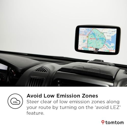 TomTom Campervan and Caravan Sat Nav GO Camper Max 2nd gen - Image 7