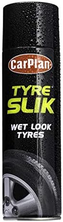 CarPlan Tyre Slik Wet Look Tyres - Combats Tyre Wall Crazing, 500 ml - Image 2