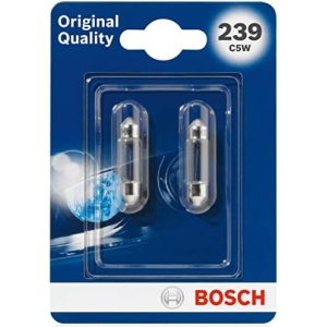 Bosch 239 (C5W) Original equipment Car Light Bulbs - 12 V 5 W SV8,5-8 35 mm