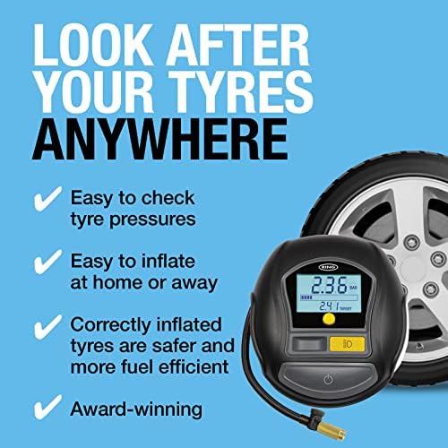 Ring Automotive - RTC1000 12V rapid tyre inflator air compressor car pump - Image 10
