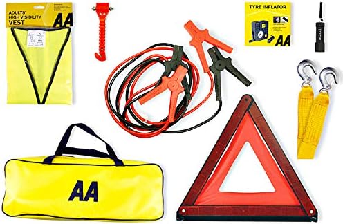 AA Vehicle Breakdown Safety Kit Plus AA5618 – Tyre Inflator, Warning Triangle - Image 2