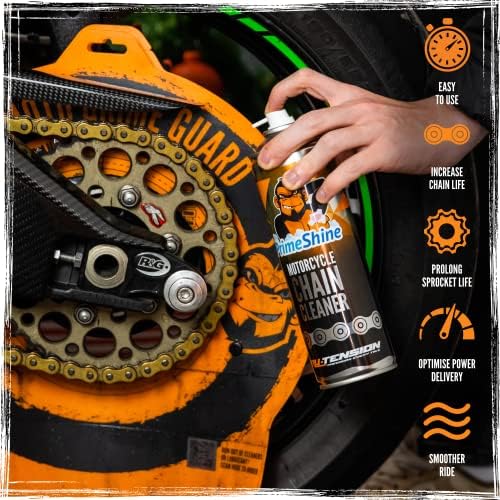 Tru-Tension 007 Motorcycle Chain Cleaner & Degreaser, 500 ml - Image 4