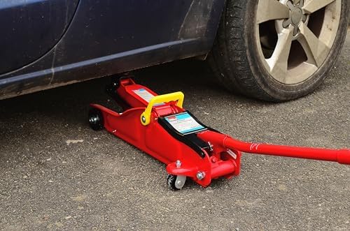 Hilka 82820010 2 Tonne Low Profile Trolley Jack , Red - Image 6