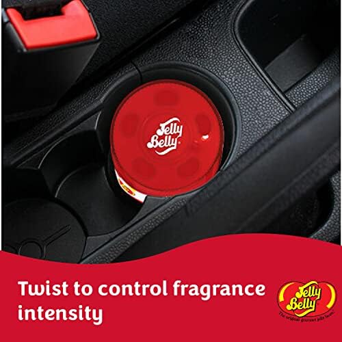 Jelly Belly Car Air Freshener - Very Cherry Gel Can Car Freshener - Image 3