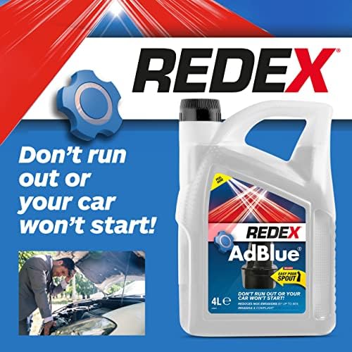 Redex AdBlue Additive 4L, AdBlue With Easy-Pour Spout, Reduces NOX Emissions - Image 4