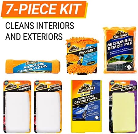 Car Cleaning Kit, Armor All, Set of 7 Car Accessories - Image 4